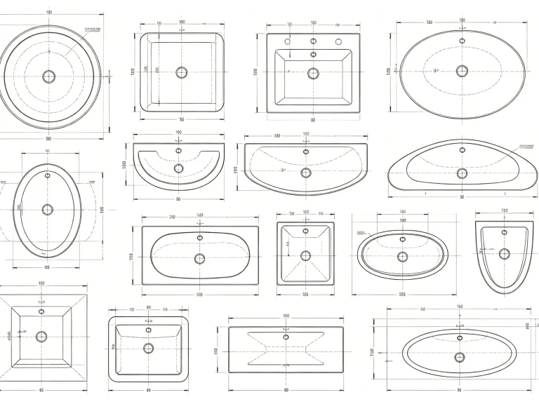 Custom Bathroom Sinks Manufacturer Custom Bathroom Sinks Shape and Size