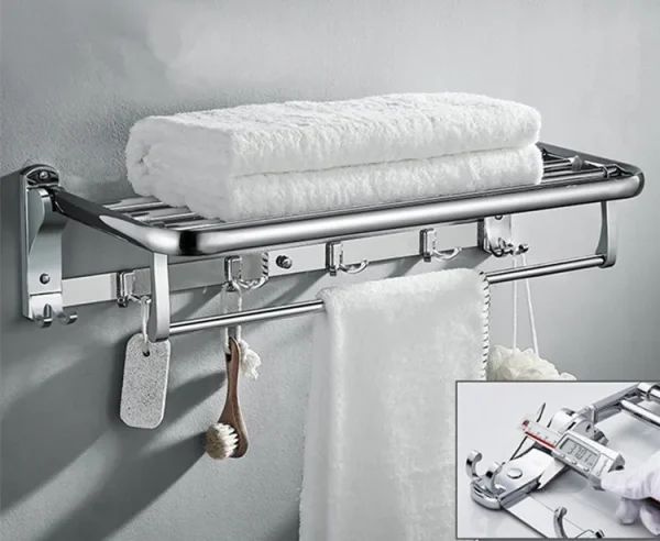 Custom Bathroom Accessories with Modern Wall-Mounted Design2