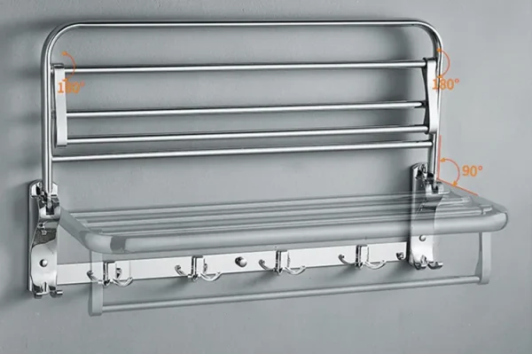 Custom Bathroom Accessories with Modern Wall-Mounted Design3