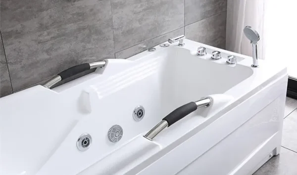 Custom Bathtub with Modern Acrylic Freestanding Design6