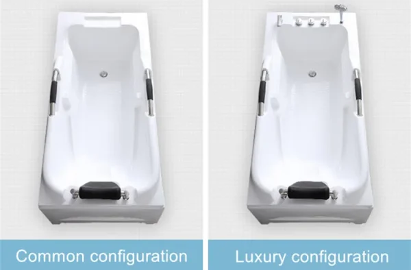 Custom Bathtub with Modern Acrylic Freestanding Design7