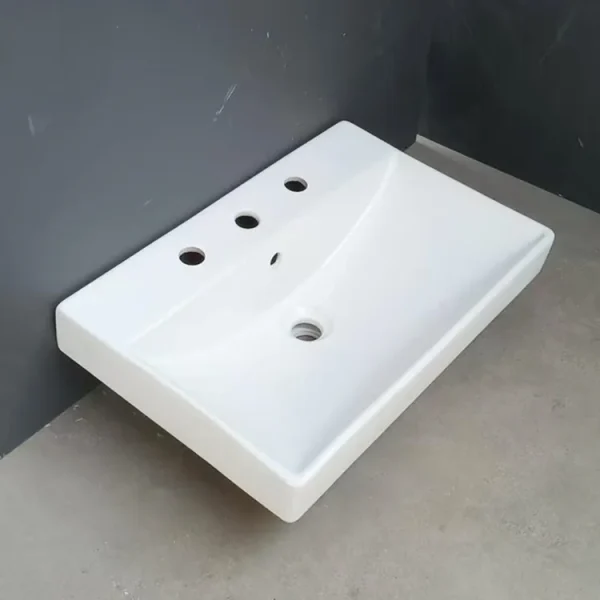 Custom Cabinet Basin Premium Rectangular Vanity Wash Sink2