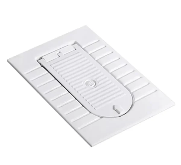 Custom Squatting Pan Ceramic Squat Toilet with Cover Plate3