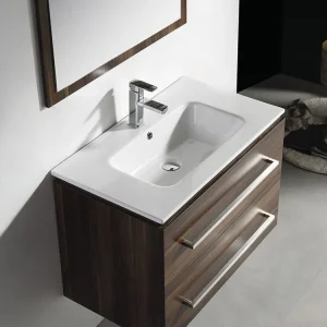 Armoires de salle de bains en gros - Lavabo moderne en céramique à poser 4