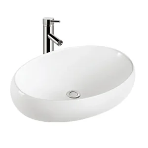 Wholesale Countertop Basin Artistic Oval Ceramic Sink1
