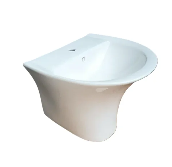 Wholesale Wall Hung Basin Modern Ceramic Wall Mount Sink